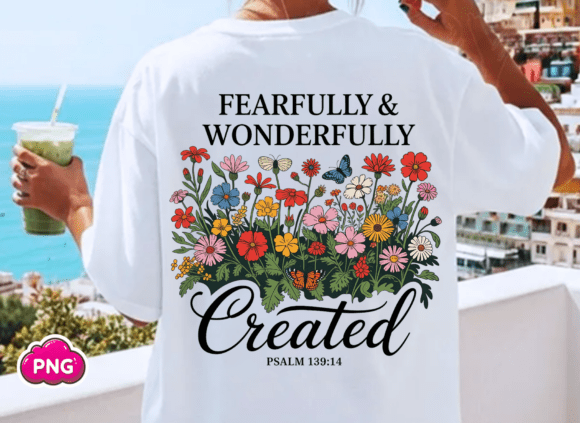 Christian Fearfully Wonderfully Create T-Shirt Designs