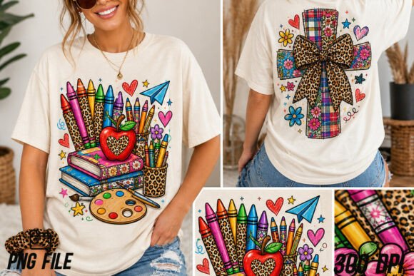 Christian Teacher PNG: First Day School T-Shirt Designs