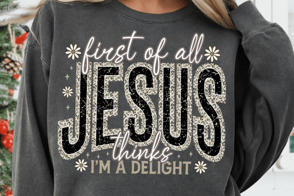 Funny Christian SVG, Jesus Thinks SVG — T-Shirt Designs