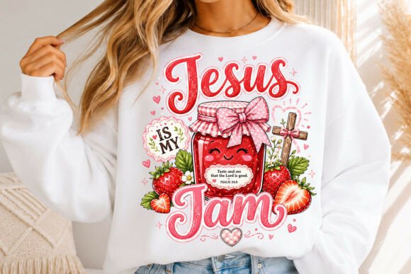 Jesus Is My Jam PNG: T-Shirt Designs